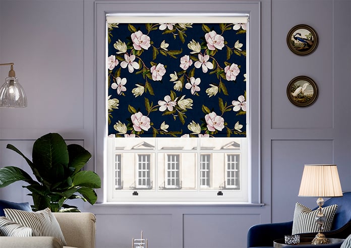 Ted Baker Opal Floral, Navy - Roller Blind - Image 3